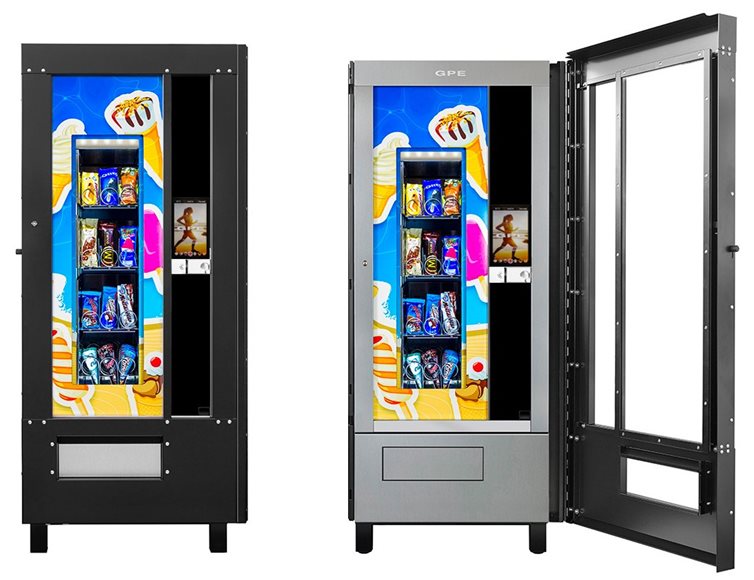 Samoobsluzny automat na nanuky a mrazene potraviny
