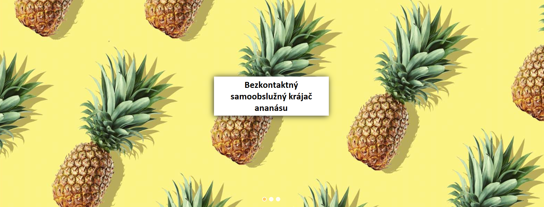 Krajac_ananasu_bezkontaktny