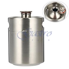 Mini KEG súdok nerezový - 2 L - malé hrdlo