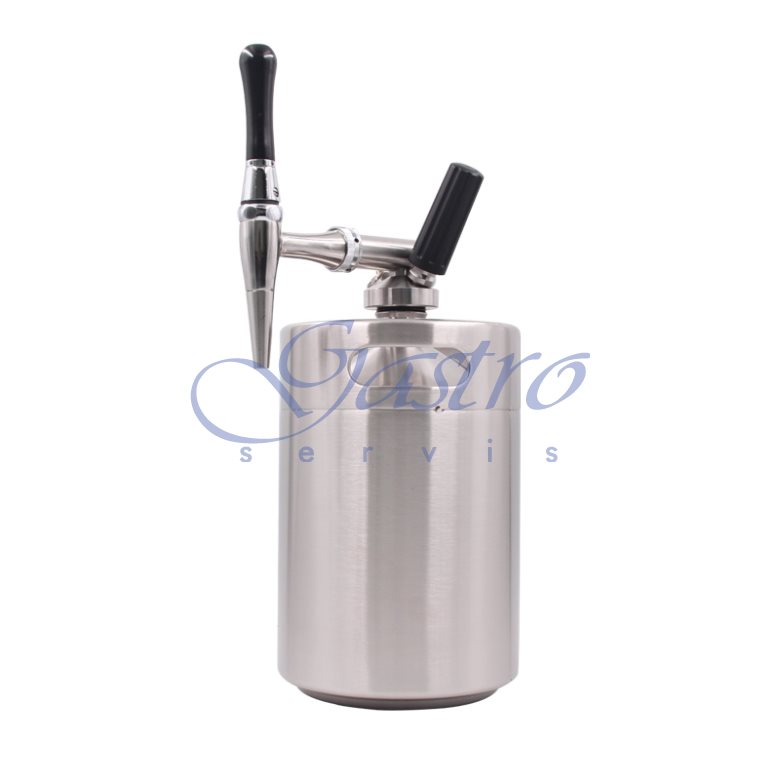 Mini KEG súdok 5L s výčapnou súpravou pivo - SADA 