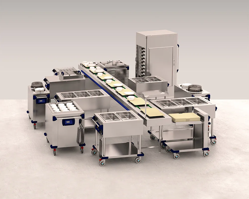 Výdaj a transport jedál